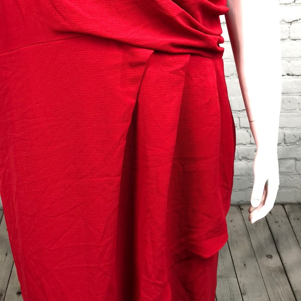 20 & 22 City Chic Red Classic Wrap Dress Plus Size - Picture 7 of 7